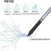 Drawing Tablet HUION HS64 Beginner Graphics OSU Tablet with Battery-Free Stylus 8192 Pressure Sensitive for Digital Art, Painting & Design, Compatible with Windows, Mac, Android & Linux Black view 2