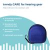 Banz Kidz Ear Defenders Case 2+ Years Dark Blue Travel Case for Kids & Toddler Headphone Protection Lightweight, Compact & Durable Earmuff Container view 3