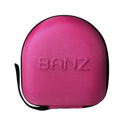 BANZ Kids Earmuffs CASE (NOT Baby Size) - Protective Premium Hard EVA Case - Holds Kids Size Headphones Protect Children Hearing Earmuffs Travel Case - Azalea