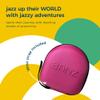 BANZ Kids Earmuffs CASE (NOT Baby Size) - Protective Premium Hard EVA Case - Holds Kids Size Headphones Protect Children Hearing Earmuffs Travel Case - Azalea view 4