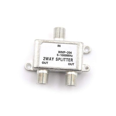 2 Way Port TV Signal Satellite Sat Coaxial Diplexer Combiner Splitter Combiners Cable Switcher 5-1000 MHz F Connector Splitter