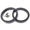3 Pairs 6.5" Plastic Speaker Spacer Rings - Subwoofer Mid Range Custom Installation Mounting Adapter view 3