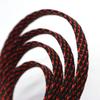 30ft PET Expandable Sleeving Wire Cable Sleeve (1/4", Red&Black) view 1