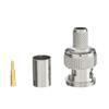 ACCL RG6's 3 Piece BNC Crimp Connector Male 100pk view 1