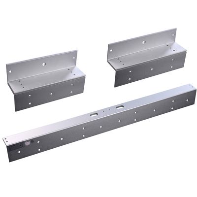 UHPPOTE Z & L Bracket for Inward Double Door 600lb Force Electric Magnetic Lock