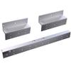 UHPPOTE Z & L Bracket for Inward Double Door 600lb Force Electric Magnetic Lock
