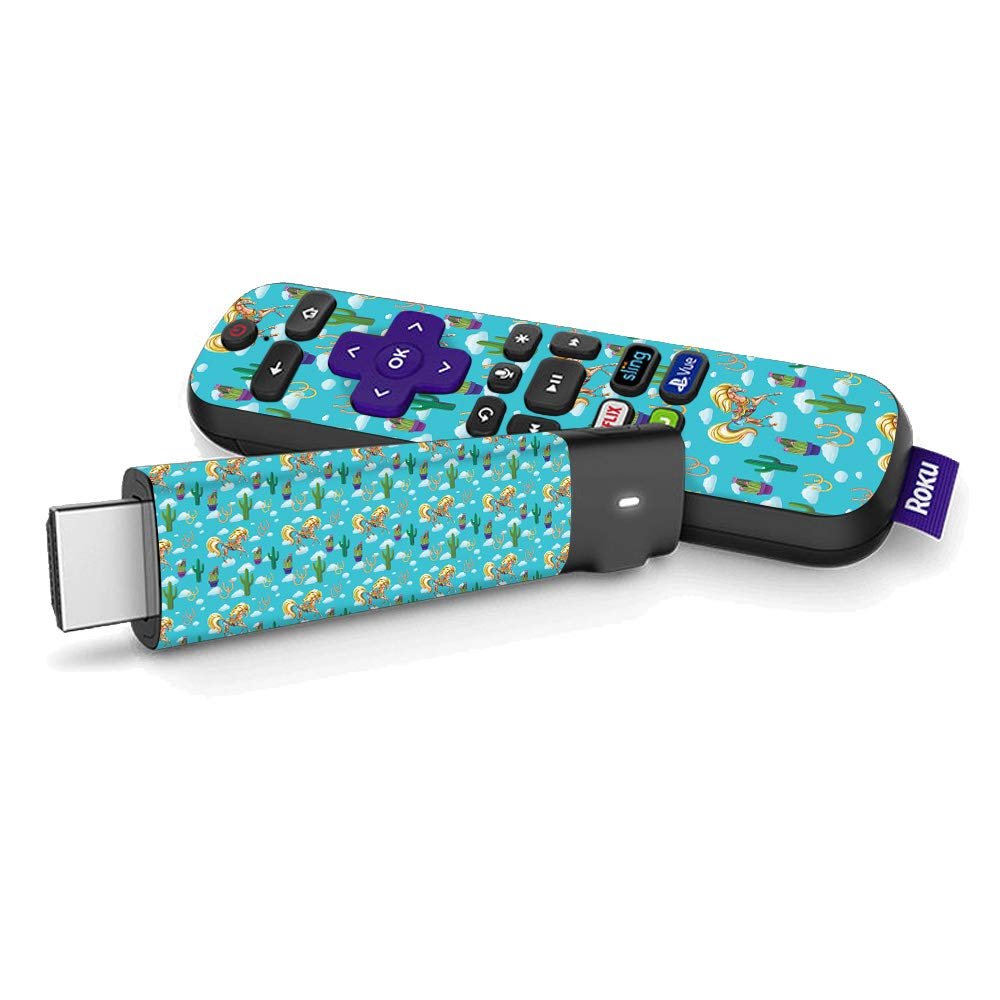 MightySkins Skin Compatible with Roku Streaming Stick + - Horse Ranch | Protective, Durable, and Unique Vinyl Decal wrap Cover | Easy to Apply, Remove, and Change Styles | Made in The USA