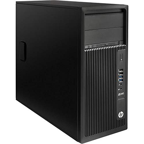 HP Z240 Tower E3-1220 V5 Quad Core 3Ghz 64GB 1TB NVMe K620 No OS (Renewed)