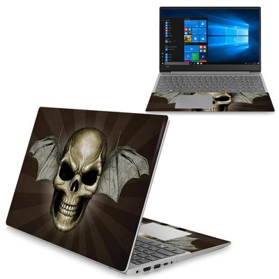 MightySkins Skin Compatible with Lenovo Ideapad 330S 15" (2018) - Skeletor | Protective, Durable, and Unique Vinyl Decal wrap Cover | Easy to Apply, Remove, and Change Styles | Made in The USA