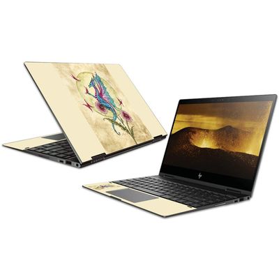 MightySkins Skin Compatible with HP Envy x360 Convertible 13" (2018) - Dragon Daydream | Protective, Durable, and Unique Vinyl Decal wrap Cover | Easy to Apply, Remove | Made in The USA