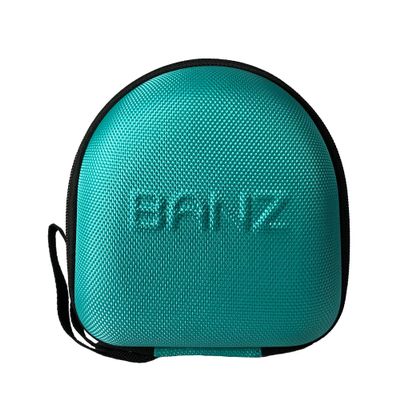 BANZ Kidz Earmuff Case 2+ Years Aqua - Travel Case for Kids & Toddler Headphone Protection Lightweight, Compact & Durable Earmuff Container
