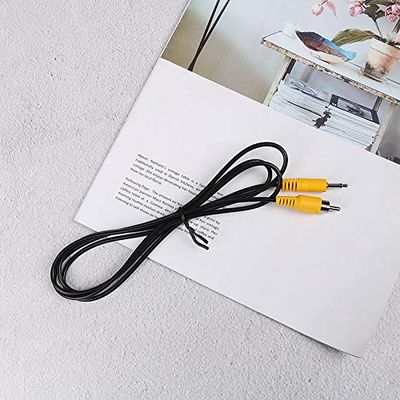 1pc 1.5M 3.5mm 1/8" Mono Male Plug to Single RCA Male Audio Video Cable Adapter Cord Connectors