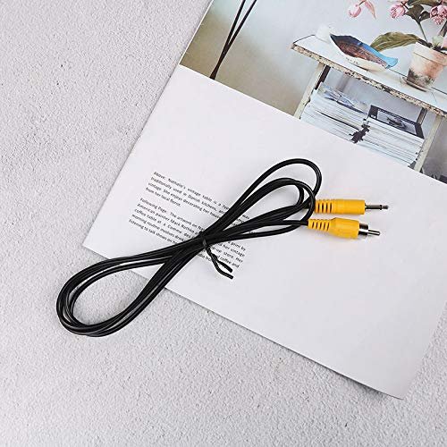 1pc 1.5M 3.5mm 1/8" Mono Male Plug to Single RCA Male Audio Video Cable Adapter Cord Connectors