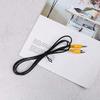 1pc 1.5M 3.5mm 1/8" Mono Male Plug to Single RCA Male Audio Video Cable Adapter Cord Connectors view 1