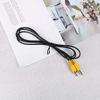 1pc 1.5M 3.5mm 1/8" Mono Male Plug to Single RCA Male Audio Video Cable Adapter Cord Connectors view 2