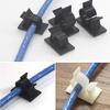 10pcs Desk Wall Cord Clamps Adhesive Cable Winder Drop Cord Wire Tie Fixer Fastener Tidy Holder Organizer Management view 2