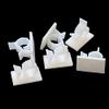 10pcs Desk Wall Cord Clamps Adhesive Cable Winder Drop Cord Wire Tie Fixer Fastener Tidy Holder Organizer Management view 4