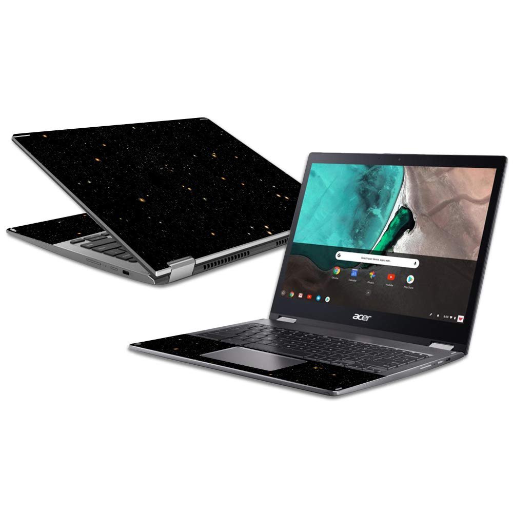 MightySkins Skin Compatible with Acer Chromebook Spin 13 (2018) - Deep Space | Protective, Durable, and Unique Vinyl Decal wrap Cover | Easy to Apply, Remove, and Change Styles | Made in The USA