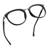 LifeArt Blue Light Blocking Customized Glasses, Anti Eyestrain, Computer Reading Glasses, Gaming Glasses, TV Glasses for Women Men, Anti Glare (Black, +0.50 Magnification) view 1