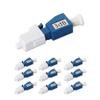 10 Pack Single Mode LC 3dB Fiber Optic Attenuator, LC/UPC in-Line Fiber Attenuator, Male to Female, Single-Mode Fixed, SM, dB Options: 3dB, 5dB, 7dB, 10dB view 1