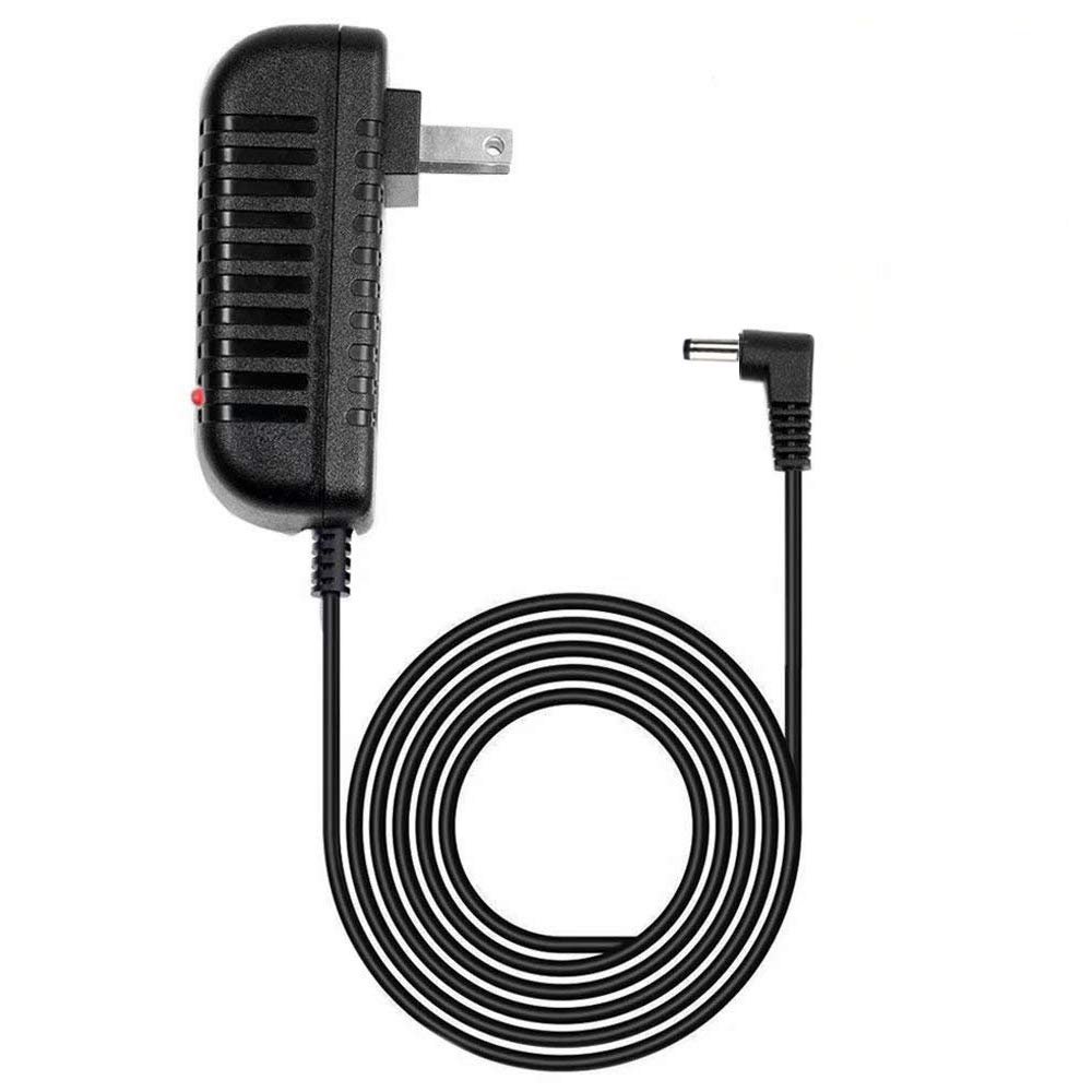 AC Adapter Charger for Onn ONA16AV008 7" Portable DVD Player Power Supply Cable, 5 Feet, with LED Indicator
