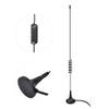 Bingfu Universal Car Stereo FM AM Radio Antenna Magnetic Base Aerial for Vehicle Truck SUV Truck RV Marine Boat Car Stereo Audio Radio Head Unit CD Media Receiver Player view 4
