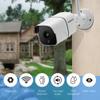 Veroyi Outdoor Security Camera, 1080P WiFi Surveillance Camera with Night Vision, Motion Detection, 2 Way Audio, Remote Monitor Auto Motion (Upgraded Version) view 2