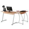 L-Shape Corner Computer Office Desk PC Laptop Table 15MM Chipboard Workstation Home Office view 2