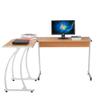 L-Shape Corner Computer Office Desk PC Laptop Table 15MM Chipboard Workstation Home Office view 3