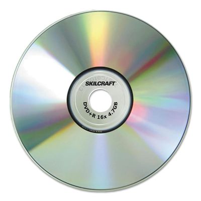 7045015155374, Branded Attribute Media Disks, DVD+R, 4.7GB, 4x, Spindle, 25/PK