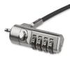 StarTech.com 6.6ft (2m) Laptop Cable Lock - 4 Digit Combination Laptop/Desktop Security Cable Lock for K-Slot Devices/Computers/Monitors - Portable Anti-Theft Vinyl Coated Steel Cable Lock, TAA view 1