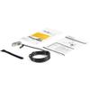 StarTech.com 6.6ft (2m) Laptop Cable Lock - 4 Digit Combination Laptop/Desktop Security Cable Lock for K-Slot Devices/Computers/Monitors - Portable Anti-Theft Vinyl Coated Steel Cable Lock, TAA view 4
