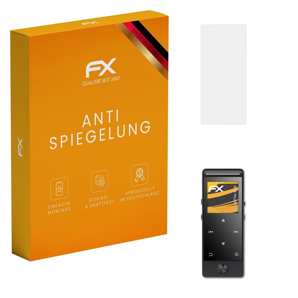 atFoliX Screen Protector compatible with AGPTek M30 Screen Protection Film, anti-reflective and shock-absorbing FX Protector Film (3X)