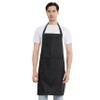 Hair Stylist Apron - Black - PVC Waterproof Salon Apron Hair Cutting view 3