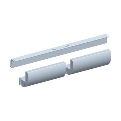 UHPPOTE GZ Bracket for 280KG / 600lbs Holding Force Double Door Electric Magnetic Lock Fully Frameless Glass Door