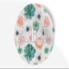 Alpha Epsilon Phi Sticker Greek Sorority Decal for Car, Laptop, Windows, Officially Licensed Product, Monogram Design 5" x 5" - Succulents Floral view 1