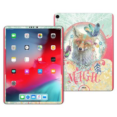 MightySkins Skin Compatible with Apple iPad Pro 11 (2018) - Fox Magic | Protective, Durable, and Unique Vinyl Decal wrap Cover | Easy to Apply, Remove, and Change Styles | Made in The USA