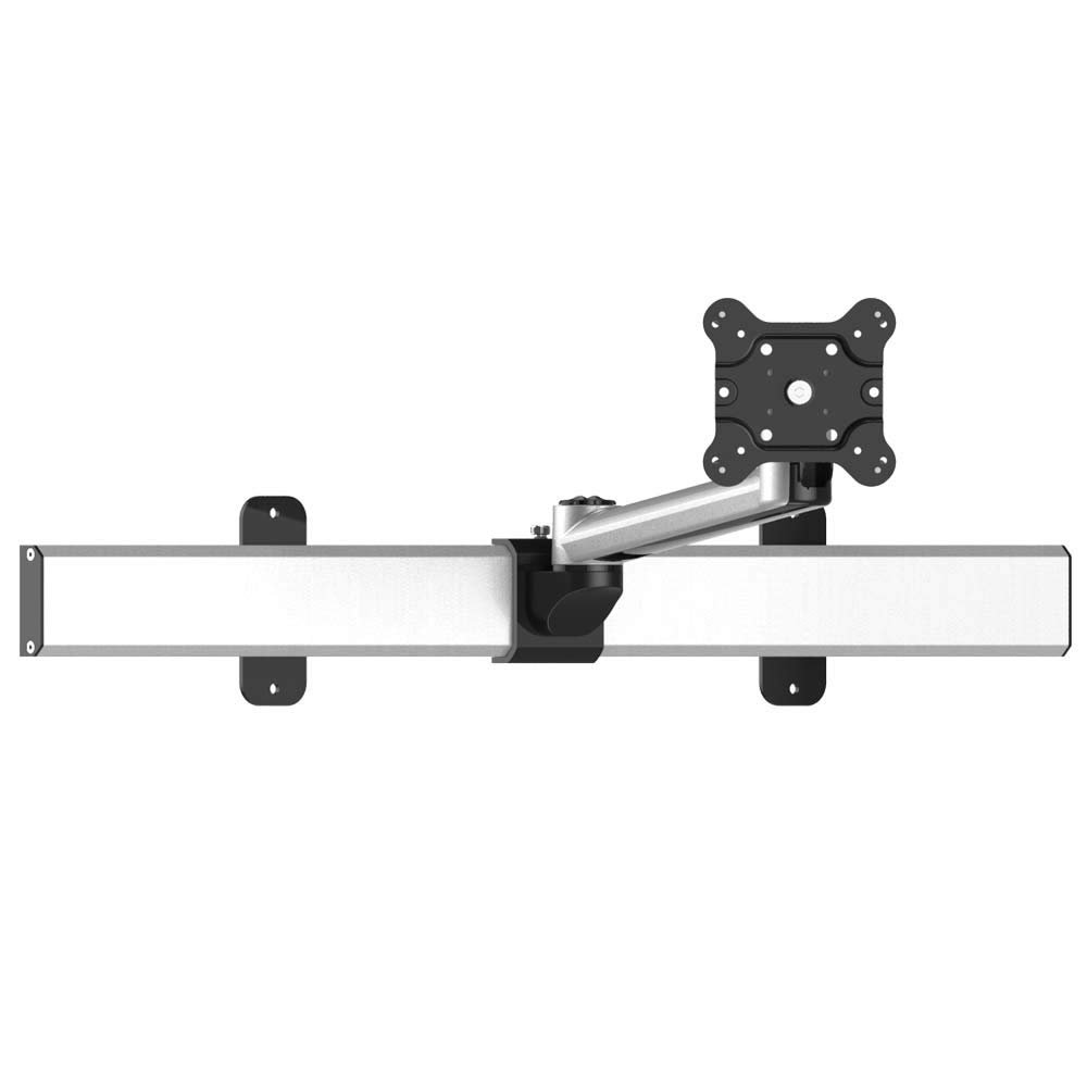 Continews Single Monitor Slideable Wall Mount with Swivel Arm