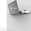 Continews Single Monitor Slideable Wall Mount with Swivel Arm view 4