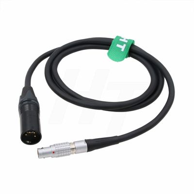 HangTon XLR 4 Pin Power Cable for RED Komodo-X V-Raptor Scarlet Epic Dragon-X DSMC2 DSMC3, DJI Ronin 4D Camera Female 6 Pin 5ft