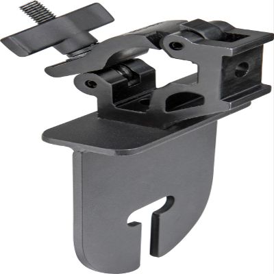 Kupo Heavy-Duty C-Boom Clamp for 1-1/4" and 1-1/5" Pipe, with T-Slotted Ear for 4.5" Grip Head Overhead Frames and Boom Applications (KG044011)