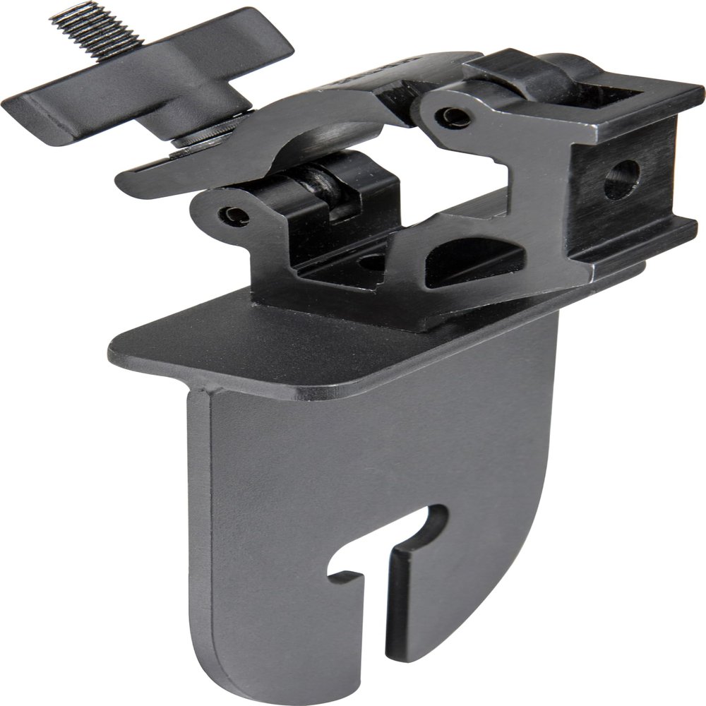 Kupo Heavy-Duty C-Boom Clamp for 1-1/4" and 1-1/5" Pipe, with T-Slotted Ear for 4.5" Grip Head Overhead Frames and Boom Applications (KG044011)