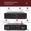 Pyle 500W 4-Channel Karaoke Bluetooth Amplifier / Home Stereo Receiver for Wireless Music Streaming - with AUX - FM - RCA - Sub Out - USB - A / SD MP3 Player - Mic Input with Echo, Vol, Talk-Over view 2