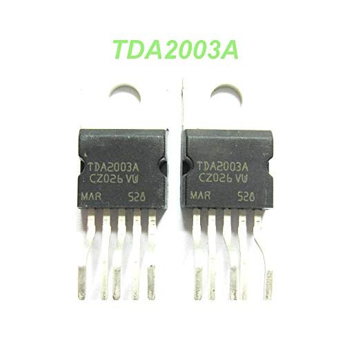 10PCS TDA2003 TDA2003A TO-220 Amplifier chip Single Supply 12V 10W Amplifier chip New Original