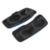 Moto Onfire Legend Blue Denim Dual 6x9 inch Saddlebag Speaker Lids Fit for 2014 2015 2016 2017 2018 2019 2020 Harley Touring, Road Glide, Street Glide view 4