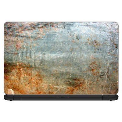 Custom Fit Made to Order Laptop Notebook Skin Vinyl Sticker Cover Decal Fits 13.3" 14" 15.6" 16" HP Lenovo Apple Mac Dell Compaq Acer|Rusted Steel Metal Plate Grey