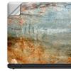 Custom Fit Made to Order Laptop Notebook Skin Vinyl Sticker Cover Decal Fits 13.3" 14" 15.6" 16" HP Lenovo Apple Mac Dell Compaq Acer|Rusted Steel Metal Plate Grey view 2