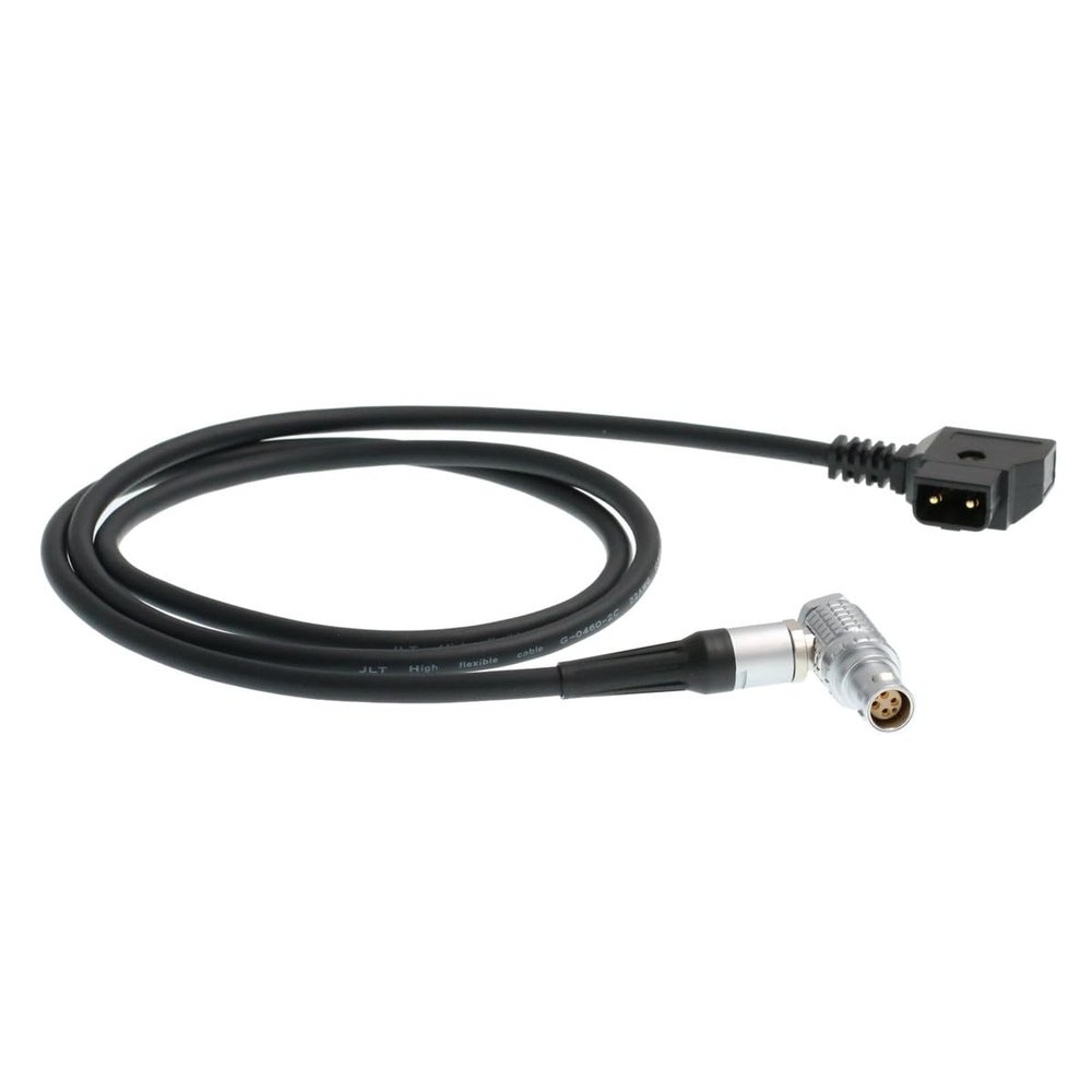 HangTon Power Cable for RED Komodo-X V-Raptor Epic/Scarlet Dragon DSMC2 Camera, D-tap Right Angle Female 6 Pin 1m