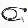 HangTon Power Cable for RED Komodo-X V-Raptor Epic/Scarlet Dragon DSMC2 Camera, D-tap Right Angle Female 6 Pin 1m view 2