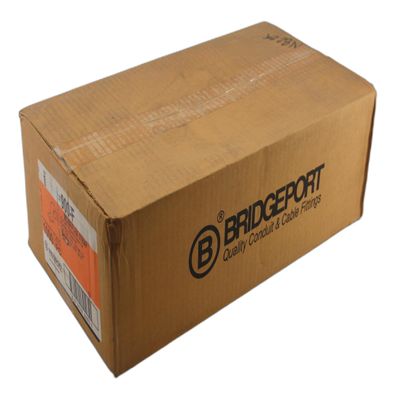 (100) Brand New - Box of 100xPCS Bridgeport 900-F MC/BX/Flex Strap 3/8"